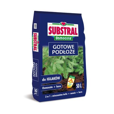 SUB Osmocote Gotowe Podłoże IGLAK 50L