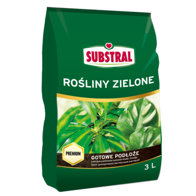 Podłoże do roślin zielonych 3 l Substral