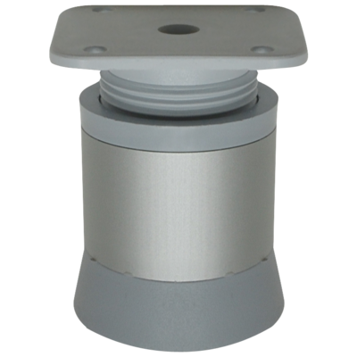 Noga meblowa Fi-40 mm H-60 mm aluminium wysoki ślizg