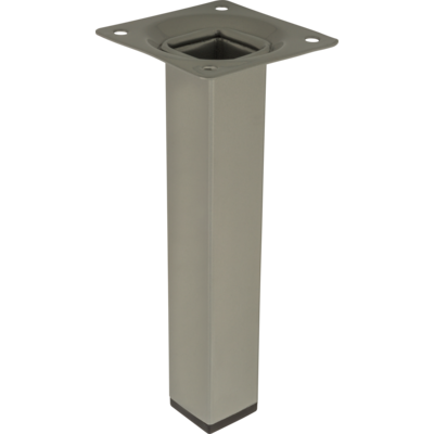 Noga meblowa kwadratowa 15 cm szara
