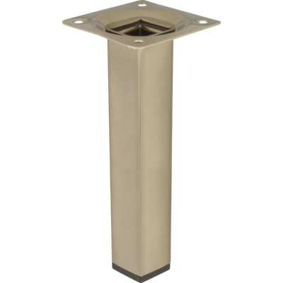 Noga meblowa kwadratowa 15 cm inox