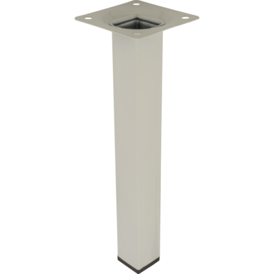 Noga meblowa kwadratowa 20 cm biała