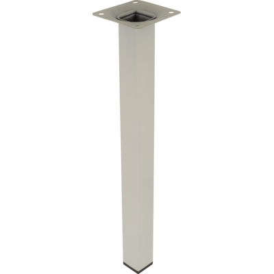 Noga meblowa kwadratowa 30 cm biała