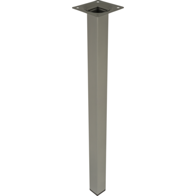 Noga meblowa kwadratowa 40 cm szara