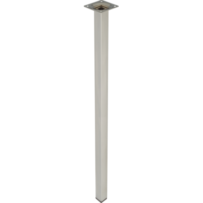 Noga meblowa kwadratowa 80 cm chrom
