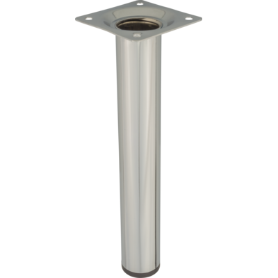 Noga meblowa okrągła 20 cm chrom