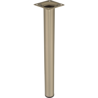 Noga meblowa okrągła 30 cm inox