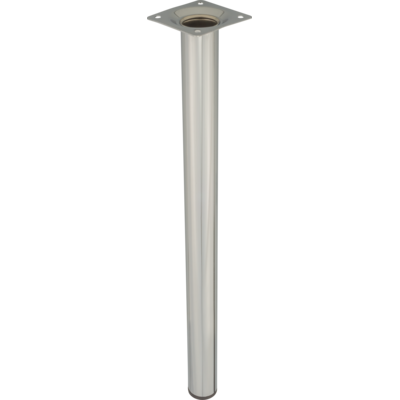 Noga meblowa okrągła 40 cm chrom