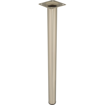 Noga meblowa okrągła 40 cm inox