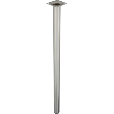 Noga meblowa okrągła 90 cm chrom