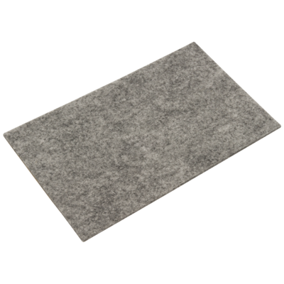 Podkładki filcowe samoprzylepne szare 100 x 165 1 szt.
