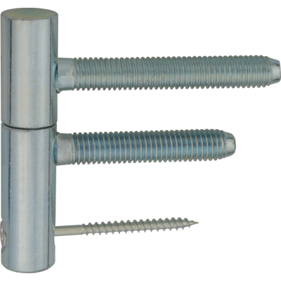 Zawias 15 x 60 mm ocynk biały 2 szt.