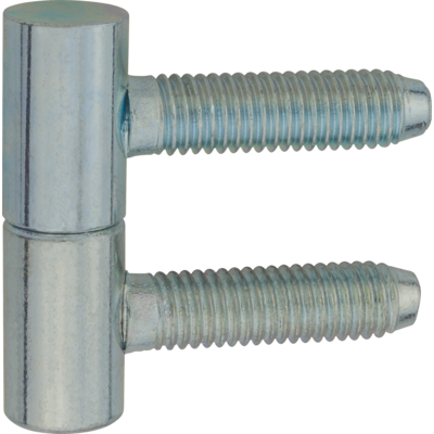 Zawias 12 x 35 mm ocynk biały 2 szt.