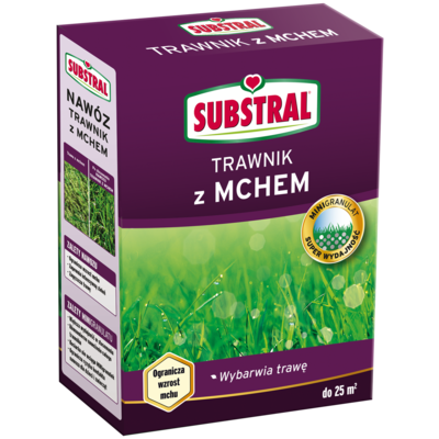 Nawóz do trawnika z mchem 1 kg SUBSTRAL