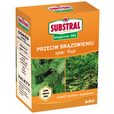 Nawóz przeciw brązowieniu igieł 1 kg SUBSTRAL