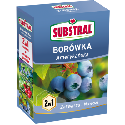 Nawóz do borówek + zakwaszacz 1 kg SUBSTRAL