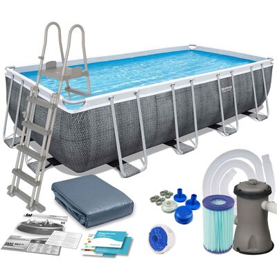 Basen ze stelażem 488 x 244 x 122 cm BESTWAY