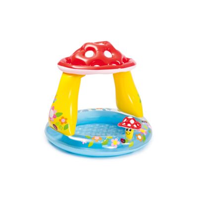 Basen dmuchany czerwony muchomor 89 cm Intex