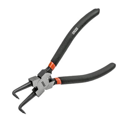 Szczypce Seegera wewnętrzne wygięte 175 mm FASTER TOOLS