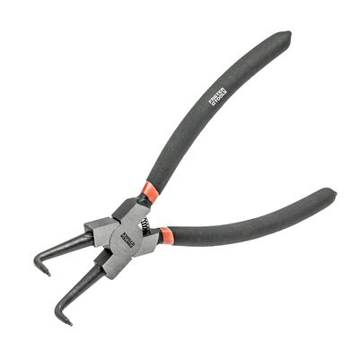 Szczypce Seegera wewnętrzne wygięte 225 mm FASTER TOOLS