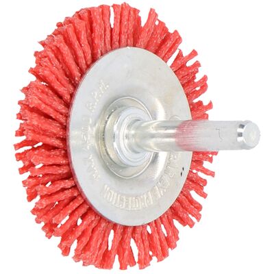 Szczotka tarczowa trzpień - nylonowa 65 mm FASTER TOOLS