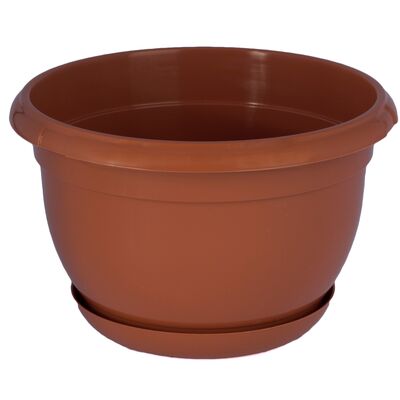 Doniczka MALTA 19 cm terrakota