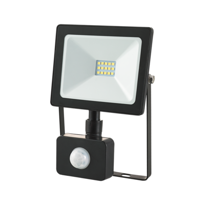 Naświetlacz LED halogen domo 10 W czujnik PIR zimna biel CW II