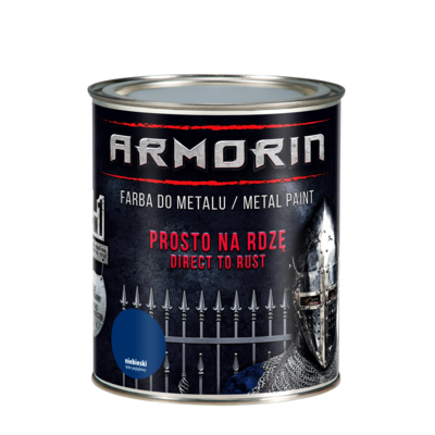 Farba antykorozyjna Armorin niebieski 0,75 l
