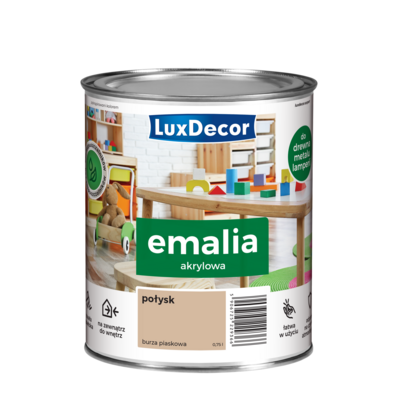 Emalia akrylowa połysk Burza piaskowa 0,75 l LuxDecor