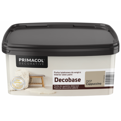 Farba Decobase Cappuccino D07 1 l Primacol Decorative
