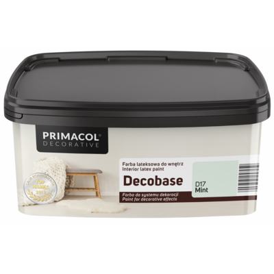 Farba Decobase Mint D17 1 l Primacol Decorative