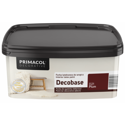 Farba Decobase Plum D21 1 l Primacol Decorative