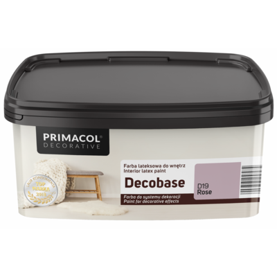 Farba Decobase Rose D19 1 l Primacol Decorative