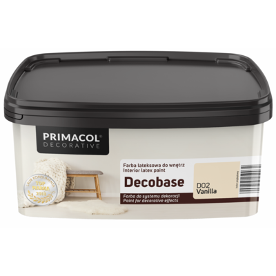 Farba Decobase Vanilla D02 1 l Primacol Decorative