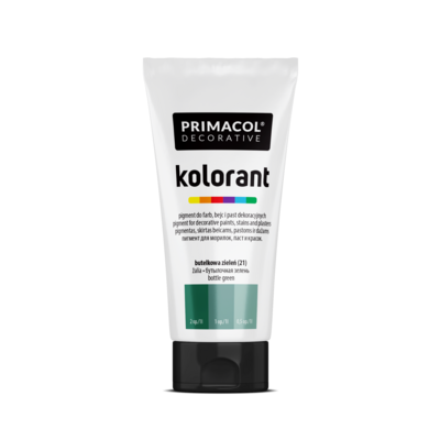 Kolorant butelkowa zieleń 40 ml Primacol Decorative
