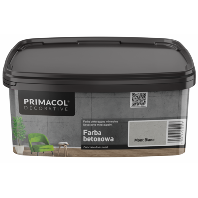 Farba betonowa Mont Blanc 8 kg Primacol Decorative