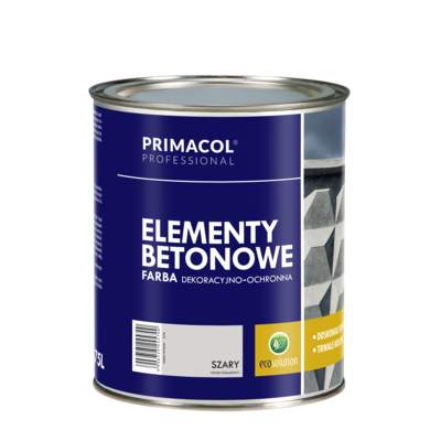 Farba do elementów betonowych szary 0,75 l Primacol Professional