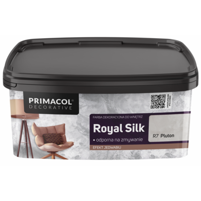 Farba dekoracyjna Royal Silk Pluton R7 1 l Primacol Decorative