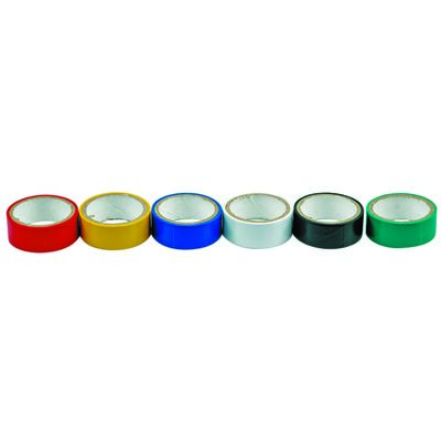 Taśma PVC 19 mm x 0,13 mm x 3 m 6 sztuk