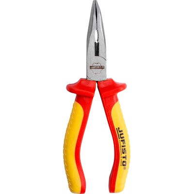 Szczypce wydłużone izolowane 1000 V, wygięte 160 mm