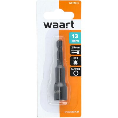 Nasadka typ "Farmer" z magnesem 13,0 x 65 mm Waart