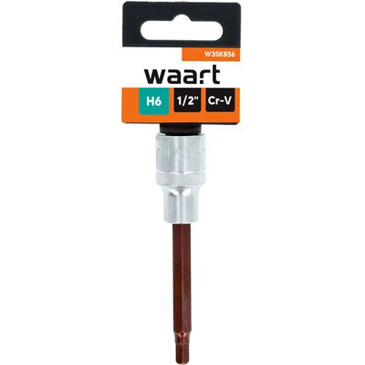 Nasadka Hex wewnętrzny H6 x 100 mm 1/2'' Waart