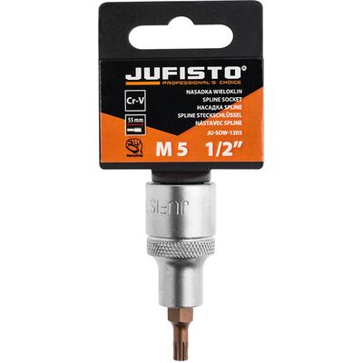 Nasadka wieloklin M5 x 55 mm 1/2" Jufisto