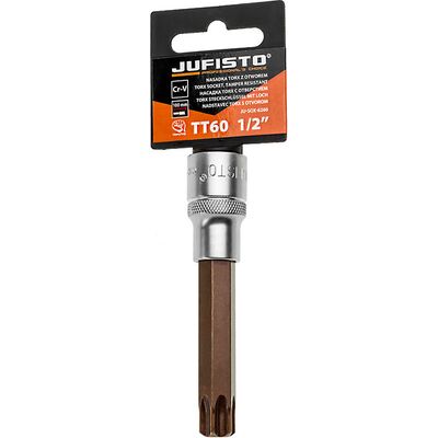 Nasadka Torx wewnętrzny z otworem TT60 x 100 mm 1/2'' Jufisto