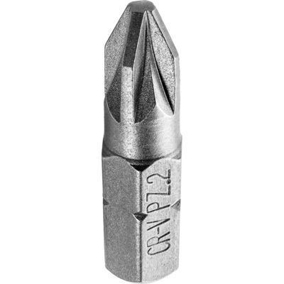 Końcówka krzyżowa PZ2 x 25 mm zestaw 30 szt. Drel
