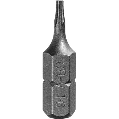 Końcówka Torx T6 x 25 mm zestaw 3 szt. Drel