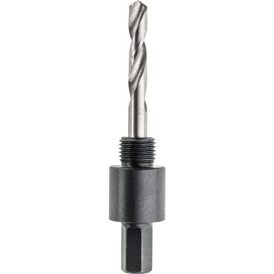 Adapter z wiertłem prowadzącym do otwornic BiMetalowych o śr. 14-30 mm chwyt hex Drel
