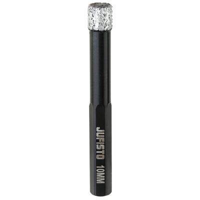 Otwornica z nasypem diamentowym 10 mm diament lutowany Jufisto