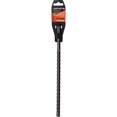 Wiertło do betonu z podwójną spiralą SDS-plus 6,0 x 310 mm Jufisto