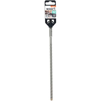 Wiertło do betonu z podwójną spiralą SDS-plus 8,0 x 260 mm Jufisto